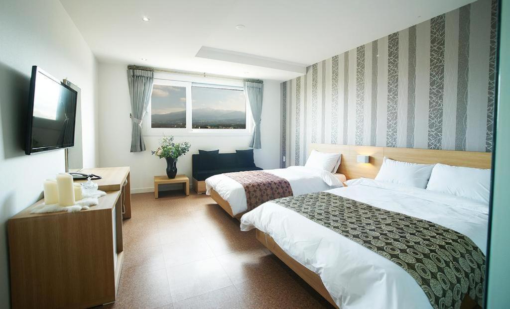 Aurora Hotel Jeju Exterior foto